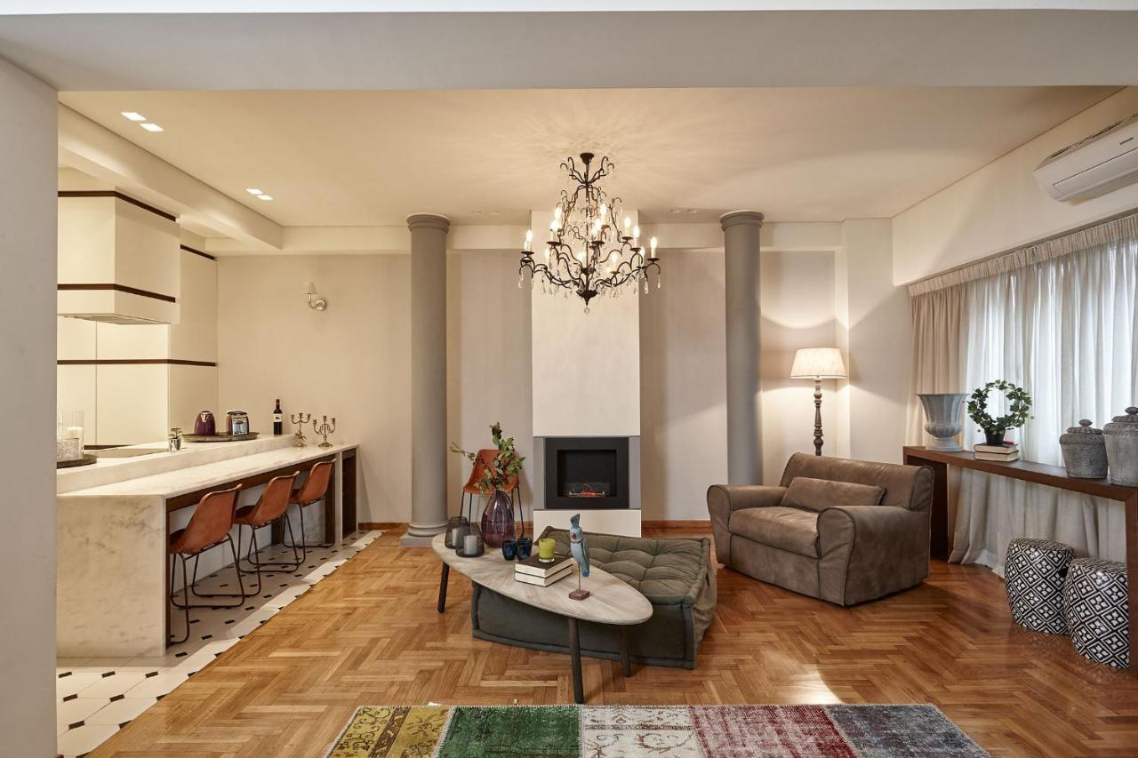 Kolonaki Square Elegant Apartment Aten Exteriör bild
