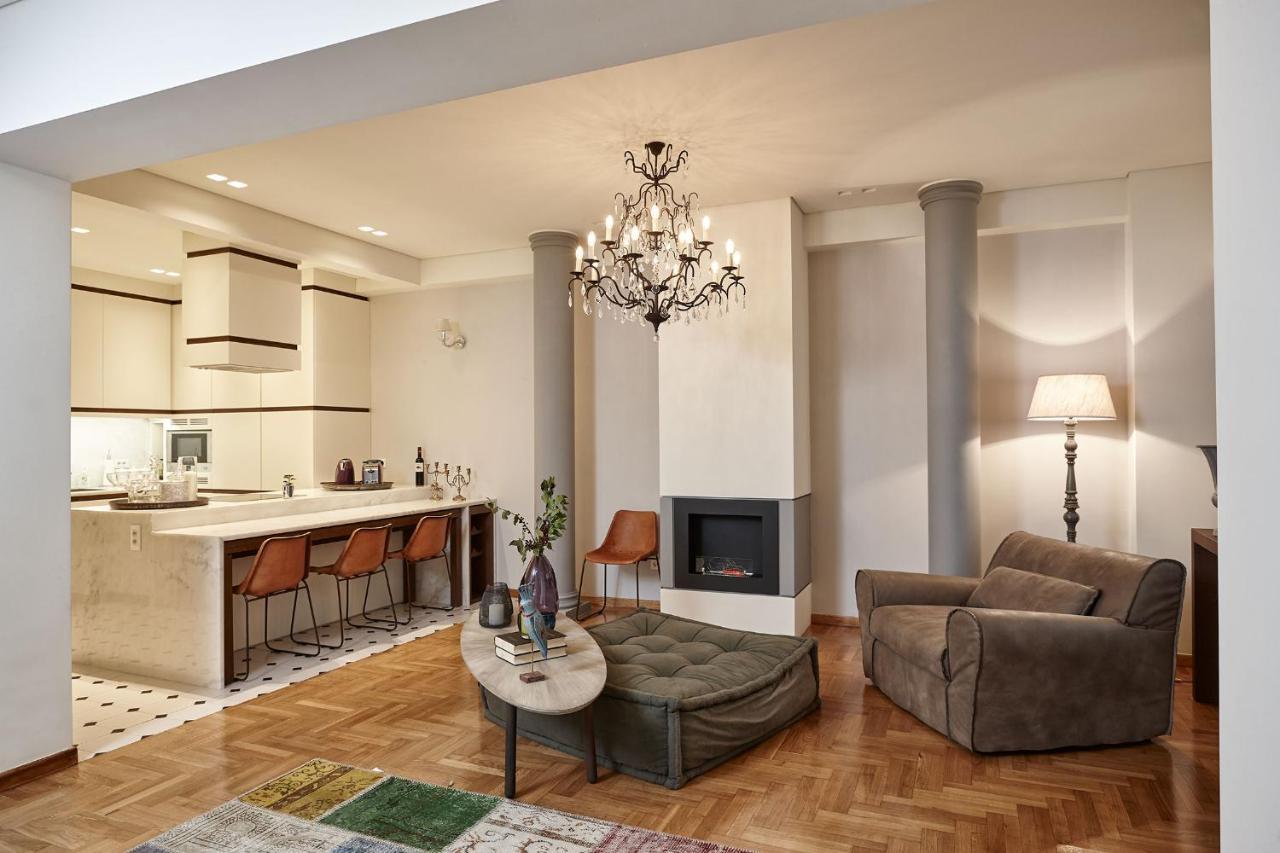 Kolonaki Square Elegant Apartment Aten Exteriör bild